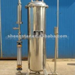 CO2 filter for gas contained drink production