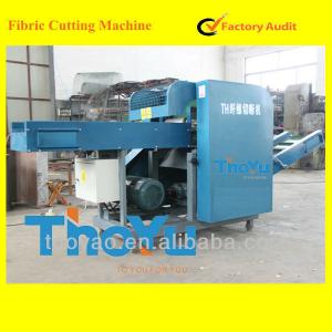 Continuous High Speed Working fabric waste cutting machine
