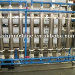 Hollow fiber filter for mineral water/carbonated drink