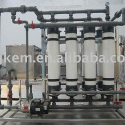 Mineral water treatment device automatic