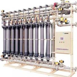 UF hollow fiber filter for mineral water treatment