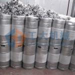 stainless beer barrels-
