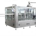 Drinking water filling and labeling plant-