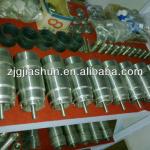 Screw capping head for plastic bottles-