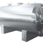 horizontal type stainless steel sterile storage water tank