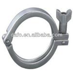 Stainless steel sanitary tri-clamp