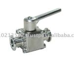 Stainless Steel / Made in JAPAN / Sanitary Mini Ball Valve (CSM)