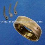 brass annular knurling part, precision part, surface treatment