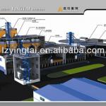 Beer malt processing line