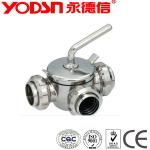 3 way stainless steel plug valve