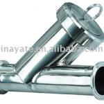 Stainless Steel Y Type Clamped Strainer-