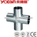 stainless steel pipe cross connector with high quality