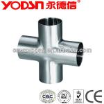 stainless steel sanitary cross fitting