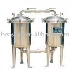 double filter ancillary equipments for beverage production line-
