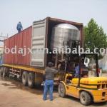 Brewery equipment in delivery-