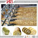 Different taste Swiss roll cake machine-
