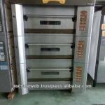 used baking oven 3decks 4trays for bread made in japan