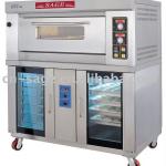 gas machine FRY12W+XF12 bakery oven