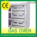 bread baking oven/three desk/haisland/CE approval/bakery equipment