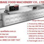 automatice toast bread production line tunnel oven 2000pcs/h