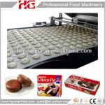 Automatic chocolate sandwich cake machine-
