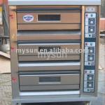3 deck 6trays Electric Bread baking oven/bakery oven/bread baker