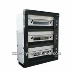 RE-309M Stone Gas Pizza Oven and Bakery Gas Deck Oven-
