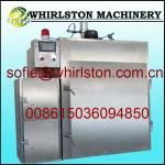 SM-1000 full stainless electric smoking oven for meat with PLC control system