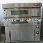 Deck Oven with proofer(gas)-4 trays at 2 levels