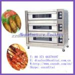 3 layer 9 pan electric baking oven