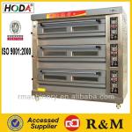 ISO9001 Assured Commercial Bakery Use 3 Layer Gas Biscuit Baking Oven