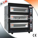 3 layers 6trays deck oven (electric / Gas)