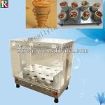 pizza cone machine line and pizza cone cabinet display