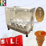 low price pizza cone machine line and pizza cone display sale