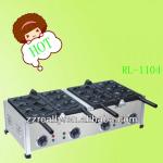 2013 gas and electric hot sale 6 fish in different model fish shape waffle baker maker making machine with CE