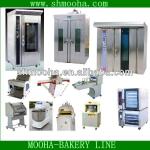 food plant of bread bakery machine line /rotary oven(304 stainless steel,CE)