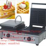 High quality double heads waffle making machine-