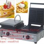 High quality double heads waffle making machine