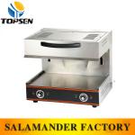 High quality counter top lift electric salamander equipment-