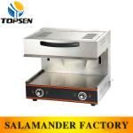 High quality counter top lift electric salamander equipment