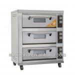 low price 3 layer 6 pan electric deck oven ( 3 decks 6 trays, MANUFACTURER LOW PRICE)