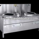 CE certified double burners commercial electric induction cookware with SCHOTT CERAN panel