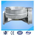 Tilting industrial flour cooking mixer