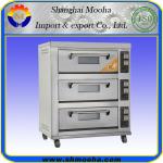 3 deck of cabinet oven( 3 decks 6 trays, MANUFACTURER LOW PRICE)