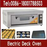 double trays electric bread deck oven /oven bread maker (1 deck 2 trays)
