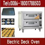 double layers electric bread ovens /bakery equipment (2 decks 4 trays)