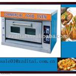 new designed 1 layer 2 pan electric bakery deck oven