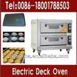 price 2 deck oven/industrial electric bread oven Shanghai supplier(2 decks 4 trays)