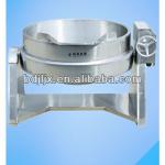 Tilting industrial cooking pot