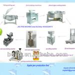 Apple jam processing machinery-